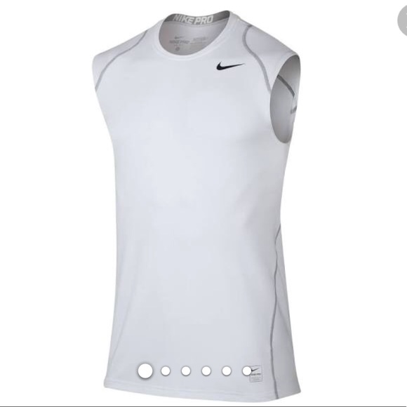Nike Other - •Nike Pro• White sleeveless shirt